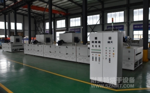 NMT-TZ-88纖維材料，先預(yù)熱再浸膠再固化預(yù)熱固化隧道爐(威海光威)
